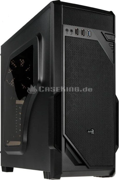 AeroCool VS-1, Acrylfenster, schallgedämmt
