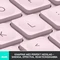 Logitech MX Keys Mini, rosa, LEDs weiß, Logi Bolt, Rose, USB/Bluetooth, ND Vorschaubild