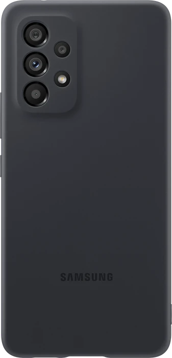 Samsung Silicone Cover für Galaxy A53 5G schwarz