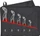 Knipex Cobra Zangensatz inkl. Tasche, 5-tlg. (00 19 55 S5)