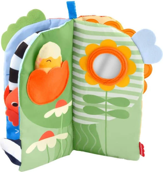 Mattel Fisher-Price Sensorik-Kuschelbuch