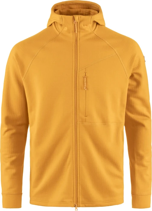 Fjällräven Abisko Grid Fleece Funktionsjacke mustard yellow (Herren)