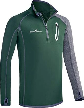 Black Crevice Micro Funktionsshirt langarm (Herren)