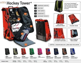 Grit HTFX Hockey Tower Senior 36" Sporttasche schwarz