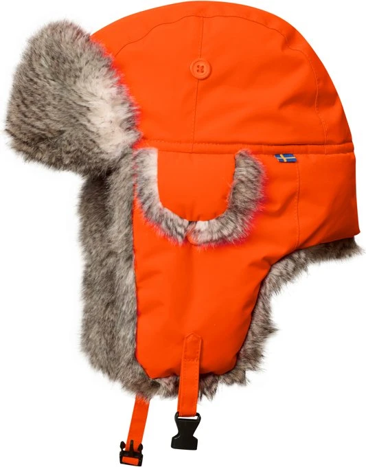 Fjällräven Värmland Heater Mütze safety orange