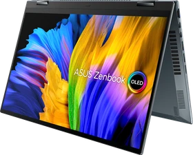 ASUS ZenBook Flip 14 OLED UP5401EA-KU030R, Pine Grey, Core i7-1165G7, 16GB RAM, 1TB SSD, DE (90NB0V41-M01750)