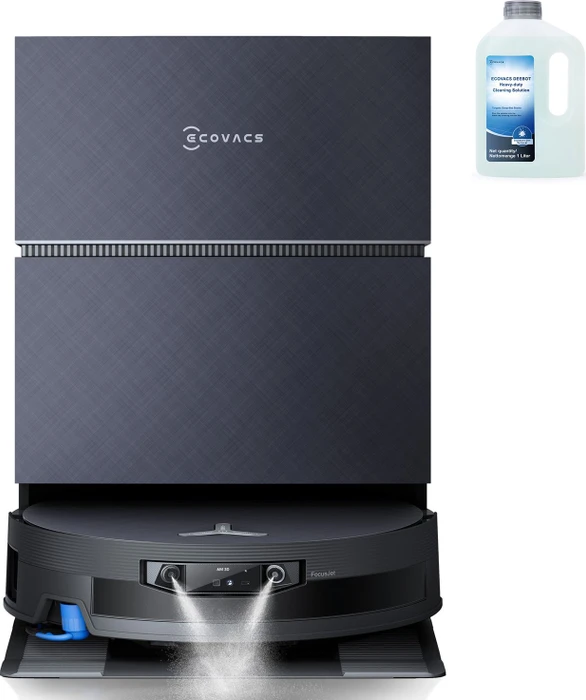 Ecovacs Deebot X12 Pro Omni Saug-/Wischroboter schwarz inkl. Absaug-/Reinigungsstation