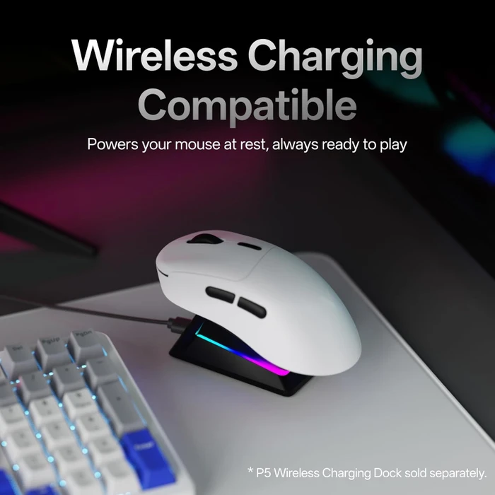 Rapoo VT3 Gen-2 8K Wireless Gaming Mouse weiß, USB