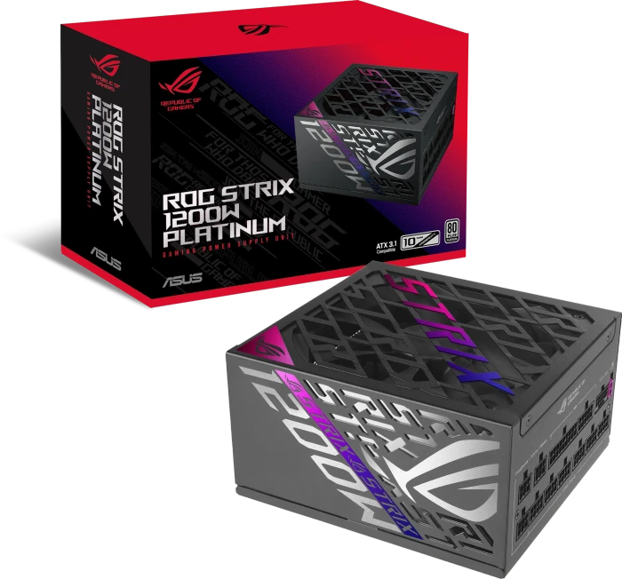 ASUS ROG STRIX 1200P Platinum, ROG-STRIX-1200P-GAMING, 1200W, ATX 3.1