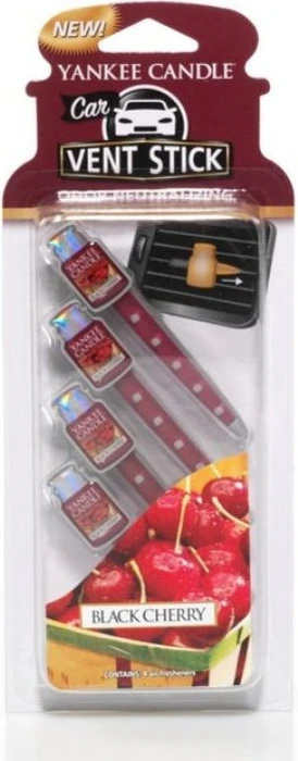 Yankee Candle Car Vent Sticks Black Cherry (1194396E)