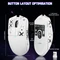 Attack Shark X11SE Wireless Gaming Mouse weiß, inkl. Grip Tape, USB/Bluetooth Vorschaubild