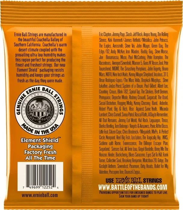 Ernie Ball Classic Rock n Roll Pure Nickel Wrap Hybrid Slinky