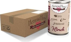 Herzens Hund Hirsch mit Bio Gemüse, 400g
