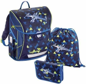 Baggymax Fabby Spaceship Schultaschen-Set, 3-tlg.