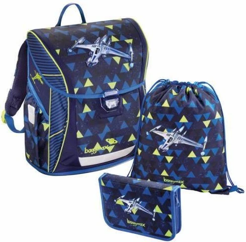 Baggymax Fabby Spaceship Schultaschen-Set, 3-tlg.