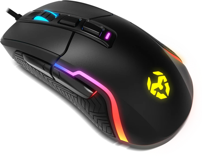 Krom Kick RGB Advanced Gaming Mouse, schwarz, USB