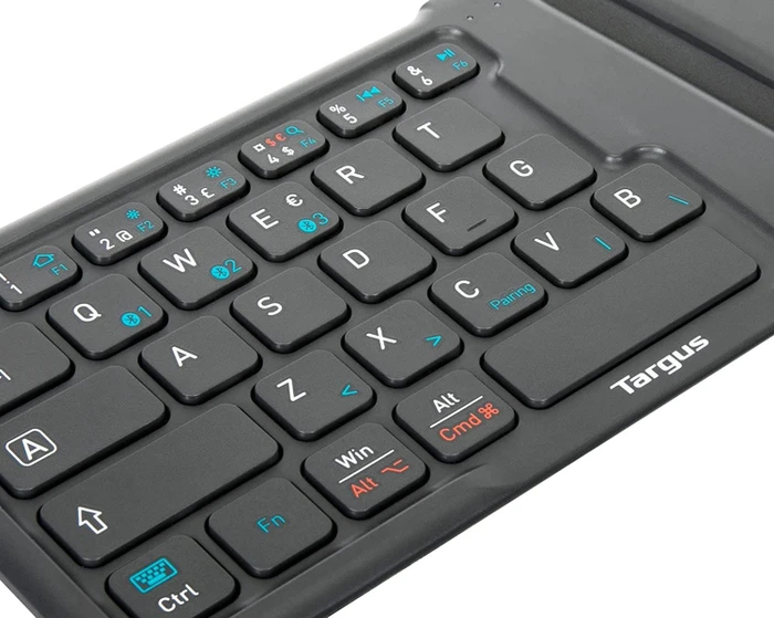 Targus Antimicrobial Folding Ergo Keyboard schwarz, Bluetooth, ND