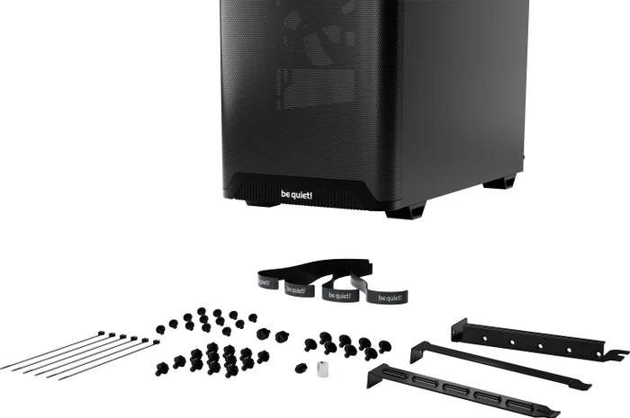 be quiet! Pure Base 501 Airflow Black, schallgedämmt