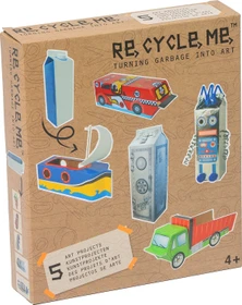 Re-Cycle-Me Basteln mit Milchkarton für Jungen