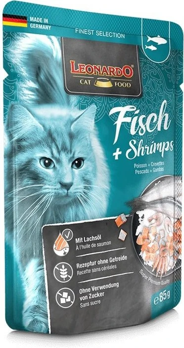Leonardo Finest Selection, mit Fisch & Shrimps, 85g