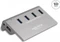 DeLOCK USB-Hub, 4x USB-A 3.1, USB-A 3.1 [Buchse] Vorschaubild