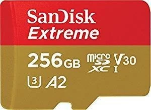 SanDisk Extreme, microSD UHS-I U3, A2, V30, Rev-A1
