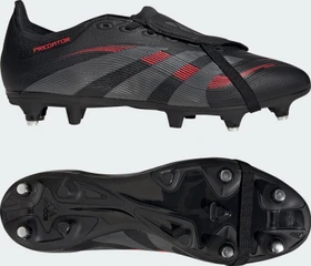 adidas Predator League Fold-Over Tongue SG core black/grey four/lucid red