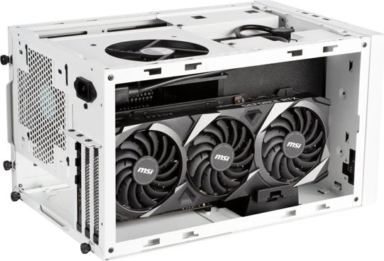 SilverStone Sugo 14, weiß, Mini-ITX