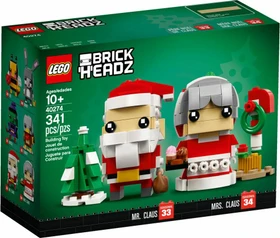 LEGO BrickHeadz - Herr und Frau Weihnachtsmann