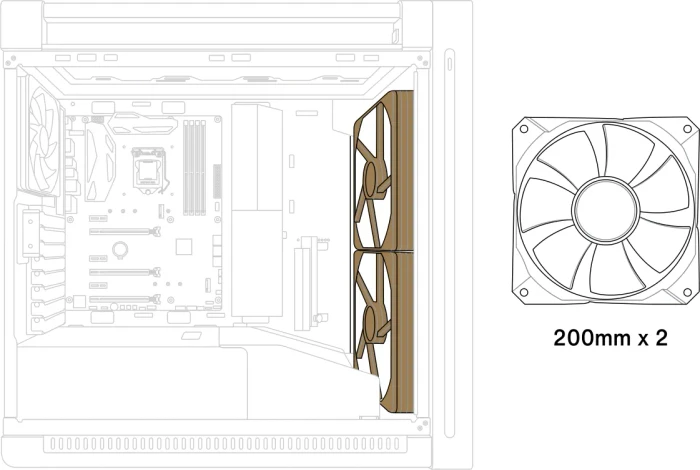 ASUS ProArt PA602, schwarz, Glasfenster
