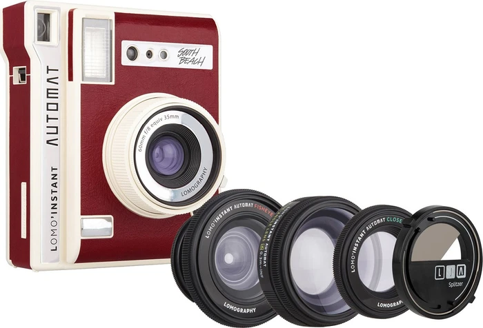 Lomography Instant Automat rot Kit