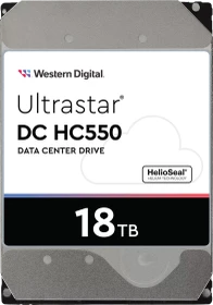 Western Digital Ultrastar DC HC550 18TB, SE, 24/7, 512e / 3.5" / SAS 12Gb/s