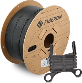 Polymaker Fiberon PET-CF17 PET, schwarz, Spule, 1.75mm, 3.00kg