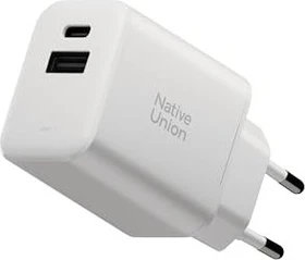 Native Union Fast GaN Charger PD 45W USB-A/USB-C weiß