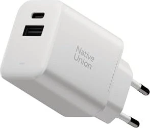 Native Union Fast GaN Charger PD 45W USB-A/USB-C weiß