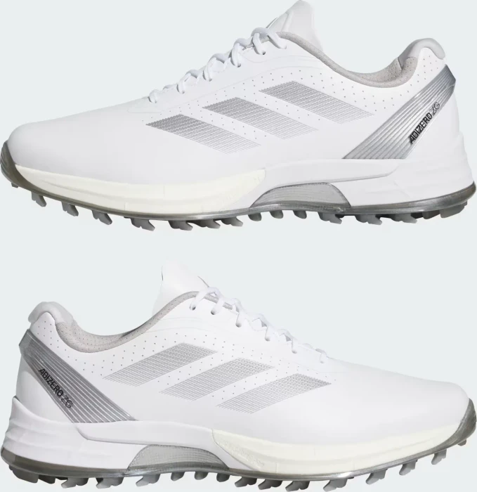 adidas Adizero ZG Spikeless Golf cloud white/grey three/silver metallic (Herren)