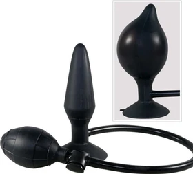 You2Toys True Black Inflatable Analplug Silikon