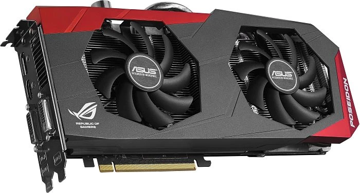 ASUS ROG Poseidon Platinum GeForce GTX 780, POSEIDON-GTX780-P-3GD5, 3GB GDDR5, 2x DVI, HDMI, DP