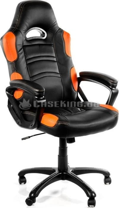 Arozzi Enzo Gamingstuhl, schwarz/orange