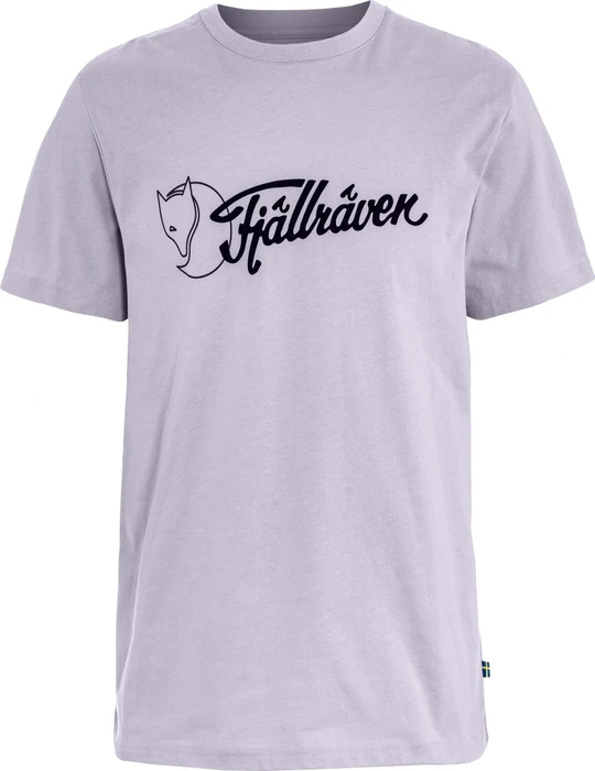 Fjällräven Archive Logo T-Shirt kurzarm lavender mist (Herren)