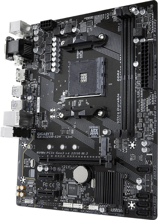 GIGABYTE GA-A320M-S2H (AMD AM4)