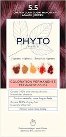 Phyto Color Haarfarbe Kit 5.5 light mahogany brown, 112ml