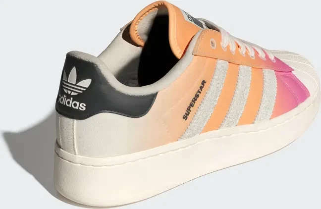 adidas Superstar XLG bliss pink/acid orange/cloud white (Herren)