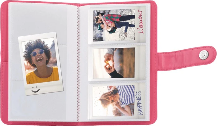 Fujifilm instax mini 9 Striped Fotoalbum pink