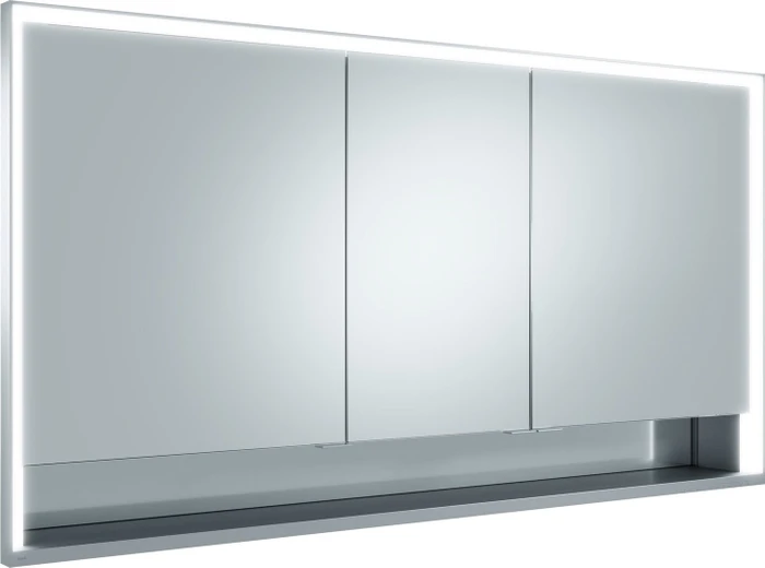 Keuco Royal Lumos Spiegelschrank für Wandeinbau, 140x73.5cm