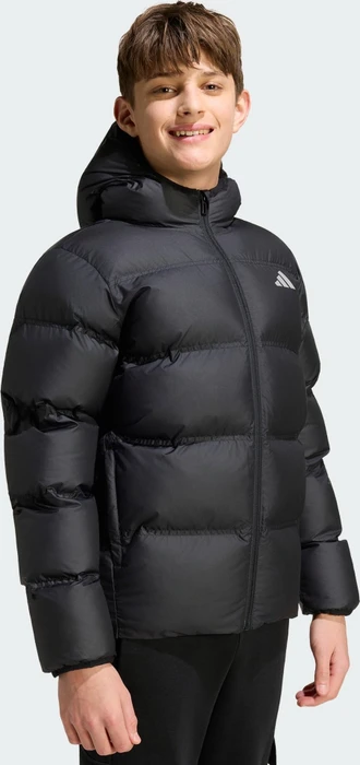 adidas Kunstdaunen Funktionsjacke black/reflective silver (Junior)