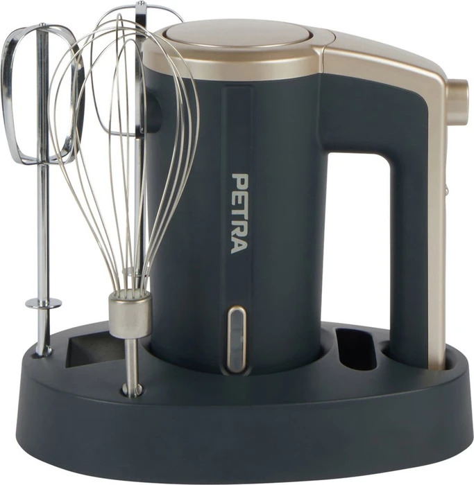 Petra Handmixer schwarz/gold