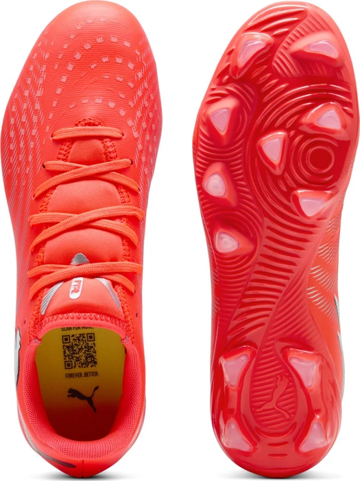 Puma Future 9 Play FG/AG glowing red/puma white/puma black/puma silver (Damen)