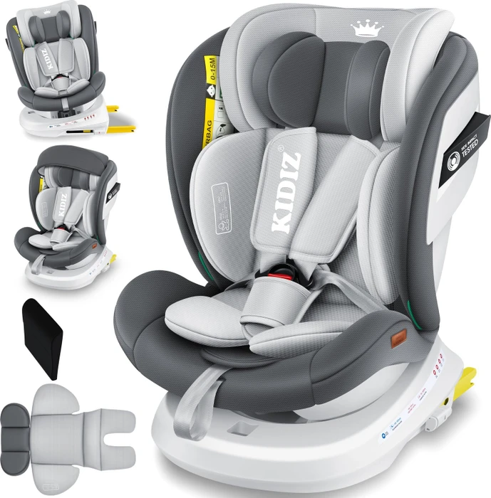 Kidiz i-Size ECE R129 anthrazit/grau