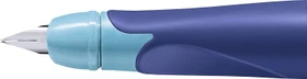 STABILO EASYbirdy Griffstück mit Ersatzfeder mittel RH, blau/azur